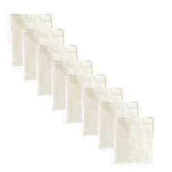 AOUXSEEM Cheesecloth Bags for Straining,Reusable Cold Brew Coffee Cheese Cloths Strainer,Large Nut Milk Tea Juice Bag,100% Natural Cotton Fine Mesh Filter Bags (Large, 8 Pack)