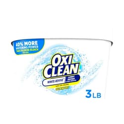 OxiClean White Revive Laundry Whitener and Stain Remover Powder, 3 lb