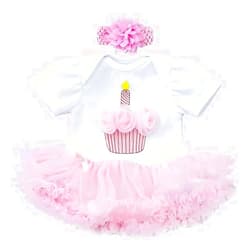 OHIJGN Reborn Baby Dolls Clothes for 17-22 Inch 2 Pieces Reborn Doll Baby Girl Clothing Set