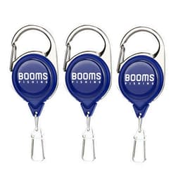 Booms Fishing RG1 Fly Fishing Zinger Retractor 3 pcs