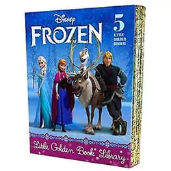 Various Frozen Little Golden Book Library (Disney Frozen): Frozen; A New Reindeer Friend; Olaf's Perfect Day; The Best Birthday Ever; Olaf Waits for Spring