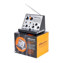 Stylophone Theremin – Award-Winning Portable Touch-Sensitive Synthesizer with Retro Analog Sound, Built-In Speaker, Delay & Vibrato Effects, Slider Control, Compact Battery-Powered Design