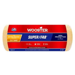 Wooster Brush R243-9 Super/Fab Roller Cover, 1-1/4-Inch Nap, 9-Inch