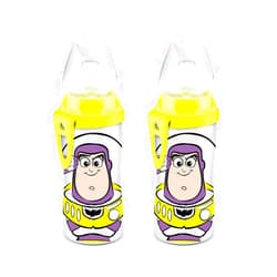 NUK Buzz Lightyear Active Cup, 10 Oz, 2-Pack – BPA Free, Spill Proof Sippy Cup