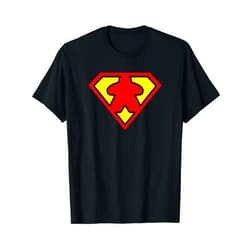 Board Game Lovers & Tabletop Gamers Super Meeple | Funny Board Game Lovers & Tabletop Game Geeks T-Shirt