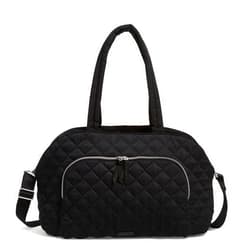 Vera Bradley Women's Performance Twill Weekender Travel Bag, Black, One Size