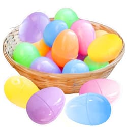GiftExpress Pastel Color Easter Eggs - 50 Piece Assorted Bulk 2.3