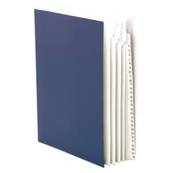 Smead Desk File/Sorter, Daily (1-31), 31 Dividers, Letter Size, Blue (89294)