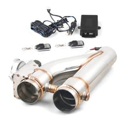 Dyno Racing Universal 3 Inch Stainless Steel Exhaust Pipe Kit