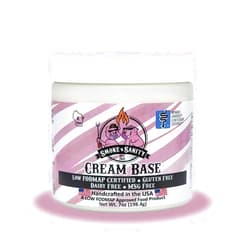 Smoke n Sanity - SnS Cream Base, Monash Certified Low FODMAP, Gluten Free, Certified Kosher, Dairy Free, MSG Free, 7 oz Jar