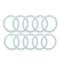 Alitaver 10 Pcs O-Ring Rubber Gasket Seal, Blender Sealing Ring Replacement for Oster and Osterizer Blenders