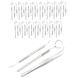 AAProTools 45 Instruments Basic Dental Set Mirror Explorer College Plier Economy Grade New