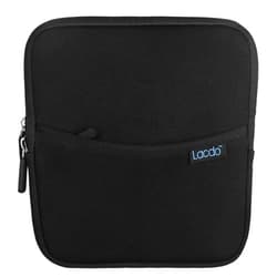 Lacdo Shockproof External CD DVD Hard Drive Sleeve Storage Pouch Bag for Burner Player Writer Blu-Ray BlueFire/Asus/LG/Dell/Asus/Pioneer/HP/VersionTech Neoprene Portable Protective Carrying Case,Black