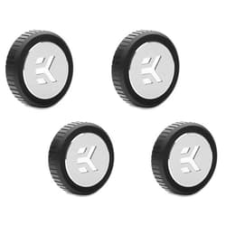 EKWB EK-Quantum Torque Plug Fitting w/Badge, Black, 4-Pack