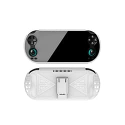 UYRUREL Compatible with ANBERNIC RG VITA/RG VITA Pro,UYRUREL Soft TPU Material, Shock-Absorbing and Anti Drop Protection Soft Shell,Comes with Stand,White