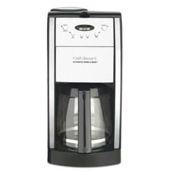 Cuisinart DGB-550BKP1 Automatic Coffeemaker Grind & Brew, 12-Cup Glass, Black