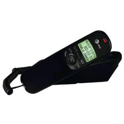 AT&T ATT Corded Trimline Phone with Caller ID (Black) TR1909B TR1909B 650530019746