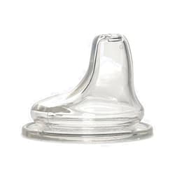 NUK Replacement Silicone Spout for NUK Active and Learner Cups and NUK Bottles, Clear
