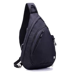 TurnWay Water-Proof Sling bag/Crossbody Backpack/Shoulder Bag with USB Charging Port for Travel, Hiking, Cycling, Camping