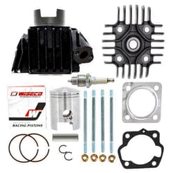 NICHE Cylinder Wiseco Piston Gasket Head Top End Kit for Kawasaki KDX50 2003-2006