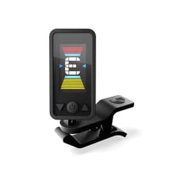 Planet Waves D'Addario Accessories Guitar Tuner - Eclipse Headstock Tuner - Clip On Tuner for Guitar - Great for Acoustic Guitars & Electric Guitars - Quick & Accurate Tuning - Black