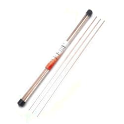 Fox Alloy Silver Brazing Rod 15% BCuP-5 20 Flat Bar Welding Silver Nitrate Sticks JAgP-15 Silver Phos Soldering Rods 0.050
