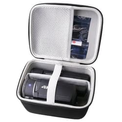 JINMEI Hard EVA Carrying Case Compatible with Sony FDR-AX53/ FDR-AX43/Panasonic HC-V785/HC-V770/ kimire/SEREE Video Camera Full HD 1080P Camcorder package case