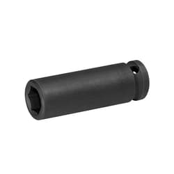 Jetech 1/2-Inch Drive 15mm Deep Impact Socket with 6-Point Design, Heat-Treated Chrome Molybdenum Alloy Steel, Metric
