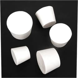 Enjoyist 5 Pieces (5 Assorted Sizes) #6 - #10 Solid Rubber Stoppers,Each Size One Assortment