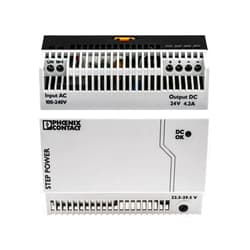 Phoenix Contact STEP-PS/1AC/24DC/4.2 DIN Rail Power Supply 24Vdc 4.2A voltage:100W