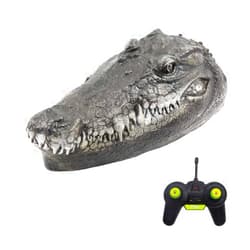 GoolRC Flytec V005 RC Boat 2.4G Remote Control Electric Racing Boat for Pools with Simulation Crocodile Head Spoof Toy
