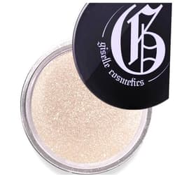 Giselle Cosmetics Pearl Diamond Mineral Loose Eyeshadow - Organic, Talc Free, High Pigment, Non-Toxic Make Up - Shimmer, Glitter, Iridescent Eyeshadow Palette - Natural Moondust Eye Shadow