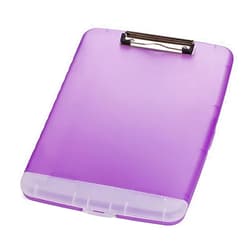 Officemate Slim Clipboard Storage Box, Purple (83305) (1 Clipboard)