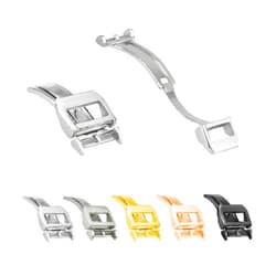 Ewatchparts 18-20mm Deployment Clasp Strap Band Buckle Compatible with Iwc Pilot Portuguese Aquatimer