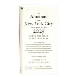 By Susan Gail Johnson (Editor) An Almanac of New York City for the Year 2025