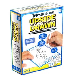 USAOPOLY Telestrations Upside Drawn | Family Board Game & Group Game | Partner Up & Draw Upside Down | Team Game from The Makers of Telestrations | Draw & Guess to Clues