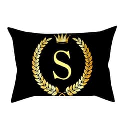 TUNKENCE Boho Decorative Throw Pillow Covers Pillow Home Cover Gold Black Cover Decor Sofa and Cushion Letter Pillow Case for Sofa Couch Spring Holiday Home Decor,12x20inch