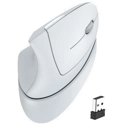 iClever Ergonomic Mouse, 2.4G Wireless Vertical Mouse with 4 Adjustable DPI, Silent Click, 7 Buttons, 3 Adjustable Tilt, Rechargeable Mouse Jiggler for Laptop, Desktop, PC, Computer, Windows 8/10/11