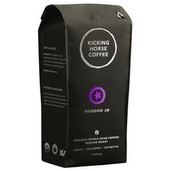 Kicking Horse Coffee, Hoodoo Jo, Whole Bean Coffee, 1 lb