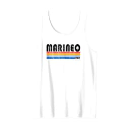 Retro Marineo, Italy Souvenirs Marineo, Italy Retro 70s 80s Style Tank Top