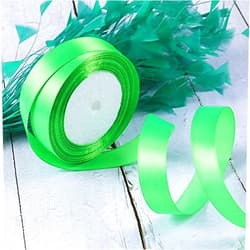 Generic Wholeroll 25 Yard Solid Color Satin Ribbon Silk Satin Ribbons for Crafts Bow Handmade Gift Wrap Party Wedding Decoration Crafts