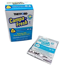 Thetford Campa-Fresh Ocean Breeze Scent RV Holding Tank Treatment, Formaldehyde Free, Waste Digester, Septic Tank Safe, 8 Pack Dripack (96702)