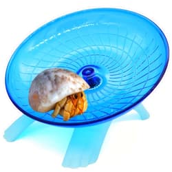 Wenriko Hermit Crab Climbing Toy, Hermit Crab Exercise Wheel, Super Silent Small Animal Wheel, Hermit Crab Tank Accessories, for Hermit Crab, Hamster, Gerbil