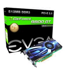 EVGA 512-P3-N976-AR e-GeForce 9800 GT Superclocked 512MB DDR3 PCI-E 2.0 Graphics Card