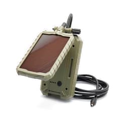 Stealth Cam Durable Sol-Pak Solar Battery Pack | 12V Solar Power Panel, Rechargeable Battery & 10ft Insulated Cable | Compatible with All Wireless/Cellular Trail Cameras