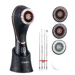 Gaurins Facial Cleansing Brush Face Scrubber Exfoliator Rechargeable IPX7 Waterproof Electric Spin Cleanser Device for Exfoliating, Massaging and Deep Cleansing Removing Blackhead, Face Massaging