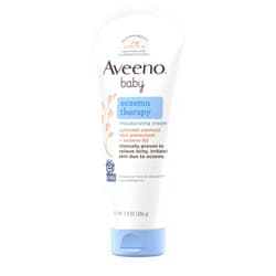 Aveeno Baby Mommy & Me Daily Bathtime Gift Set including Baby Wash & Shampoo, Calming Baby Bath & Wash, Baby Moisturizing Lotion & Stress Relief Body Wash for Mom, 4 items