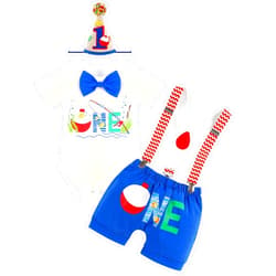 FYMNSI Fishing 1st Birthday Outfit for Baby Boys Bowtie Romper + Shorts + Suspenders + Hat Cake Smash Photo Shoot Clothes Set