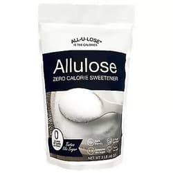 All-u-Lose Allulose - Natural Sweetener, Sugar Substitute, Crystalline Allulose, 3lb stand-up pouch - All-u-Lose 3 Pound (Pack of 1)