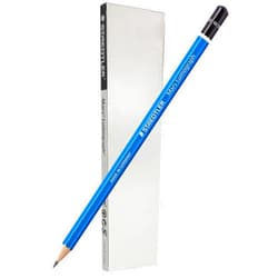 STAEDTLER Mars Lumograph B Graphite Art Drawing Pencil, 6 Pencils